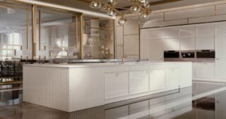 Kitchen Island Design by 911.es Restoration Miami