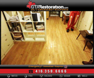 Water Damage Laminate Flooring in Miami