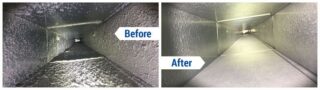 Duct Cleaning Before and After