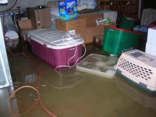 Flood restoration services in North York