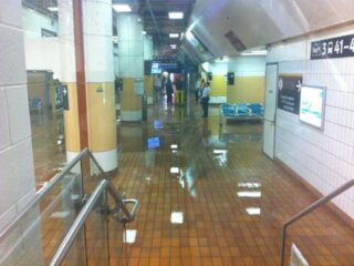 subway flood restoration